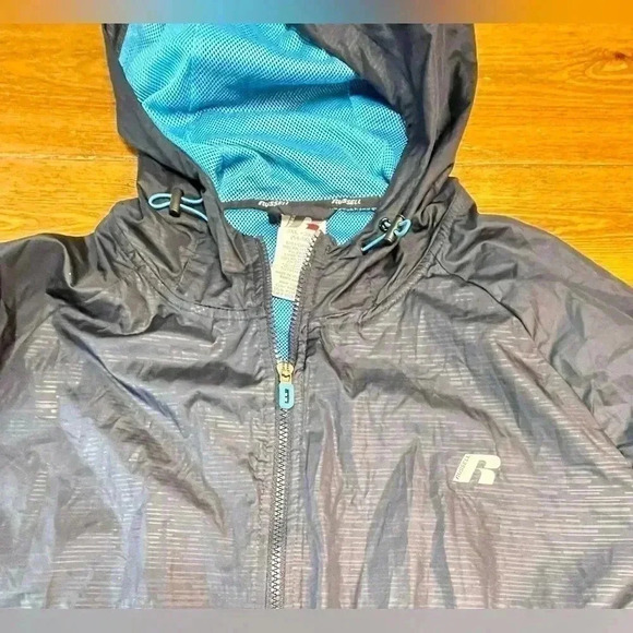 Russel Brand | Running Jacket / Windbreaker | Navy | 3X - Picture 2 of 4